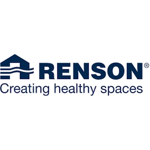 Logo for Renson with the text 