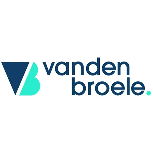 Logo of Vanden Broele featuring a stylized 