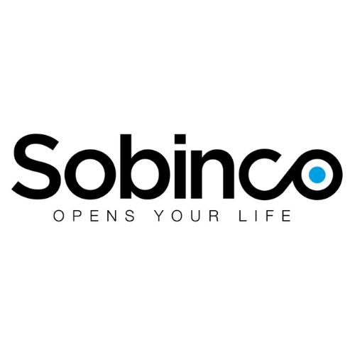 Logo of Sobinco, featuring the text 