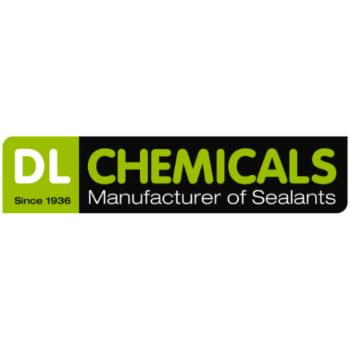 Logo of DL Chemicals with green and black colors, featuring the text 