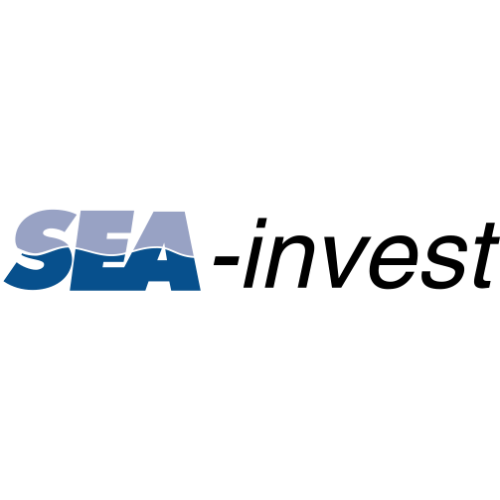 Logo of SEA-invest, featuring the word 